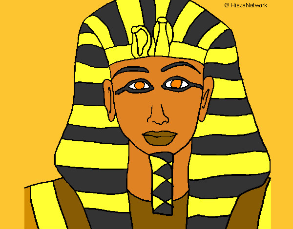 Desenho Tutankamon pintado por bruninho