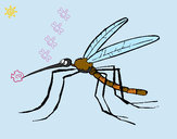 Desenho Mosquito pintado por istal