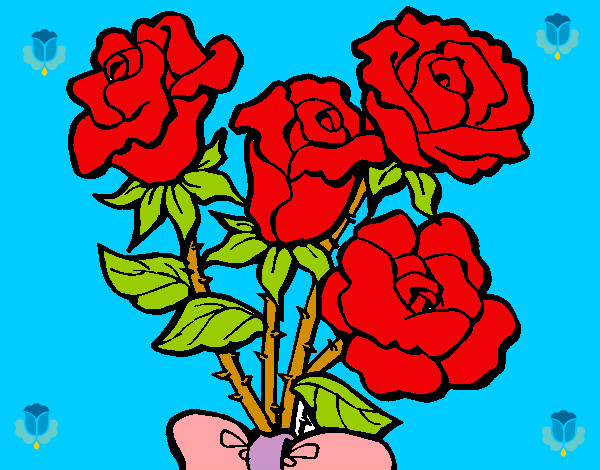 ramo de rosas