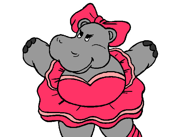 Hipopótama Bailarina