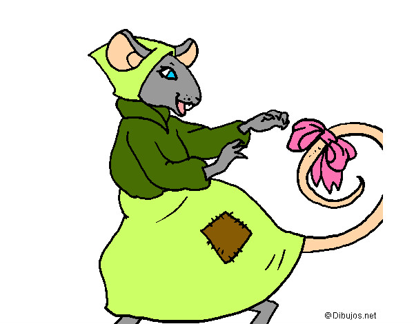 Desenho La ratita presumida 7 pintado por Laila