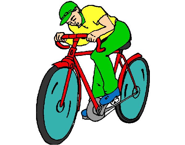 Desenho Ciclismo pintado por nicollas