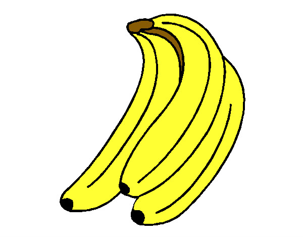 Desenho de Uma banana pintado e colorido por Usuário não registrado o dia  15 de Outobro do 2017