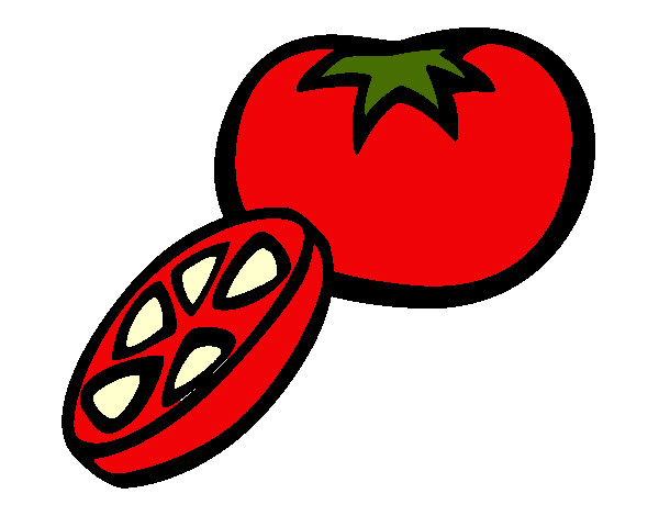 Desenho Tomate pintado por mgorates