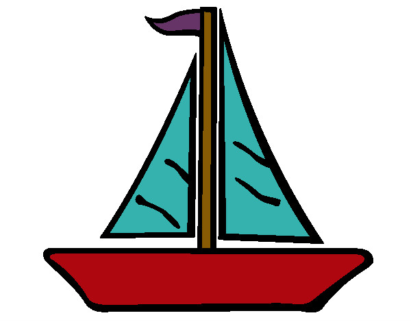 Desenho Barco veleiro pintado por Lili_7