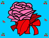 Desenho Rosa, flor pintado por j9j9j9