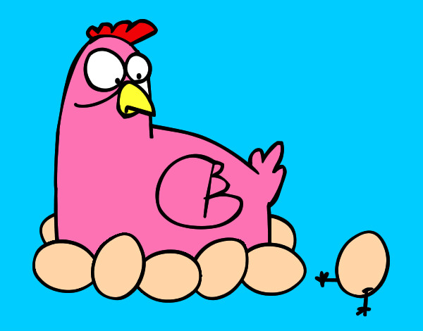 Desenho A incubação de galinha pintado por GABYVALENT