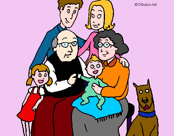 Desenho Família pintado por Dannyk3