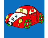 Desenho Carro de brinquedo pintado por bruninhomt
