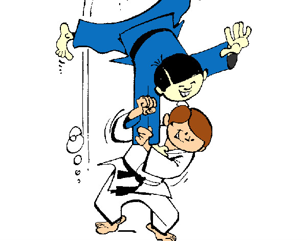 Desenho Judo pintado por Felipe