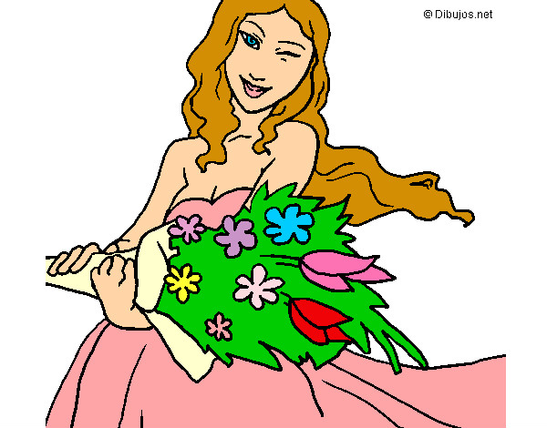 Desenho Ramo de flores pintado por -Ariele-