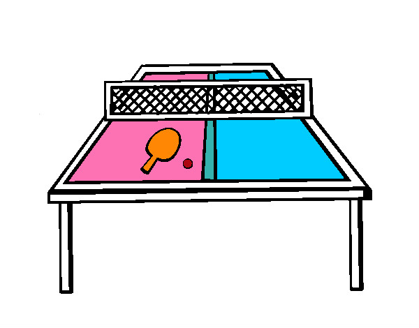 Desenho Tênis de mesa pintado por bella30