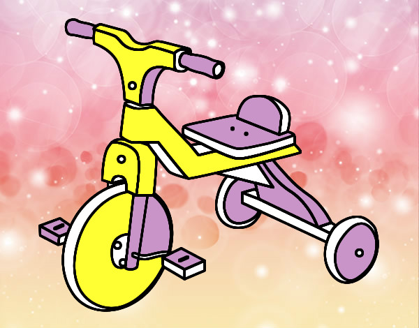 Desenho Triciclo infante pintado por bella30