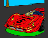 Desenho Automóvel número 5 pintado por Rykar