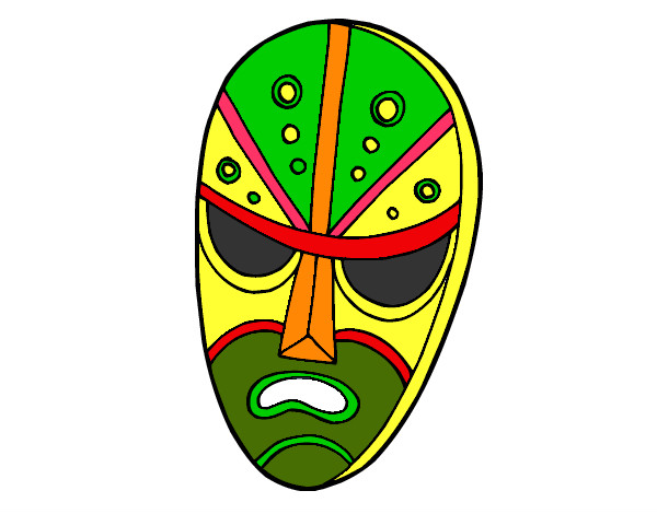 Desenho Máscara zangada pintado por 1furtado