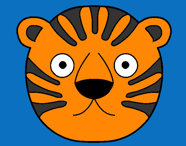 Desenho Tigre II pintado por Pedroca