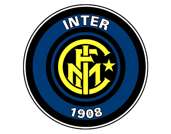 Desenho Emblema do Inter de Milão pintado por fortinho