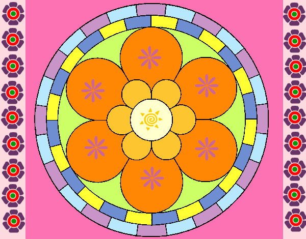 Desenho Mandala 2 pintado por ryttabr