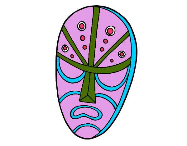 Desenho Máscara zangada pintado por Ninanina