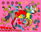 Desenho Cavalo 5 pintado por prwg