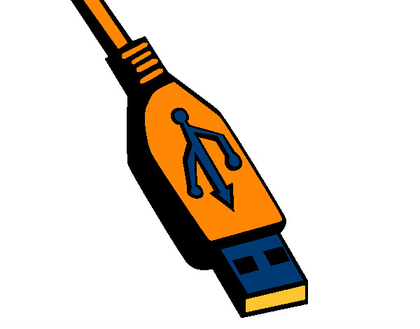 Desenho USB pintado por hhmnmm
