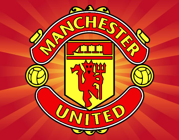 Desenho Emblema do Manchester United pintado por JoaoVGomes