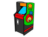 Desenho Máquina arcade pintado por Gilfera
