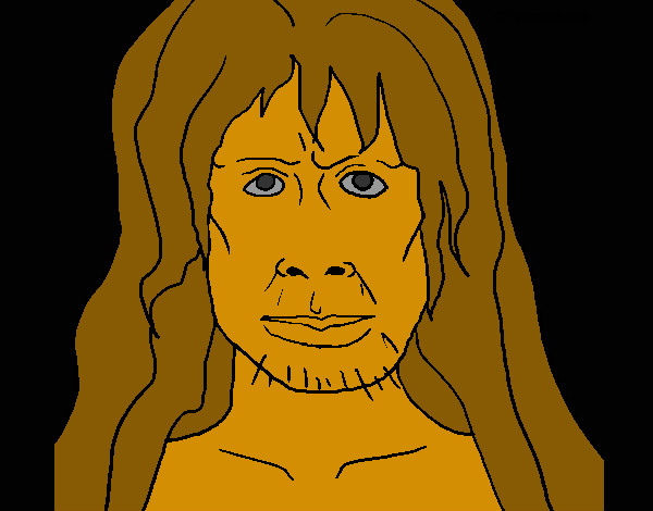 Desenho Homo Sapiens pintado por netan