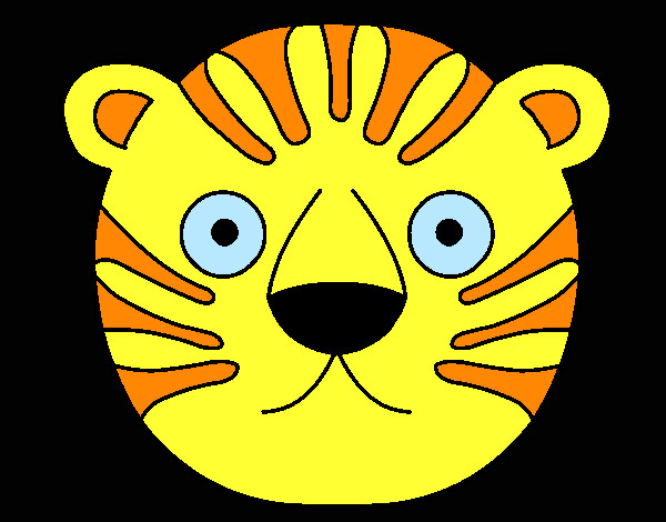 Desenho Tigre II pintado por netan