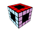 Desenho Cubo de Rubik pintado por daniel23