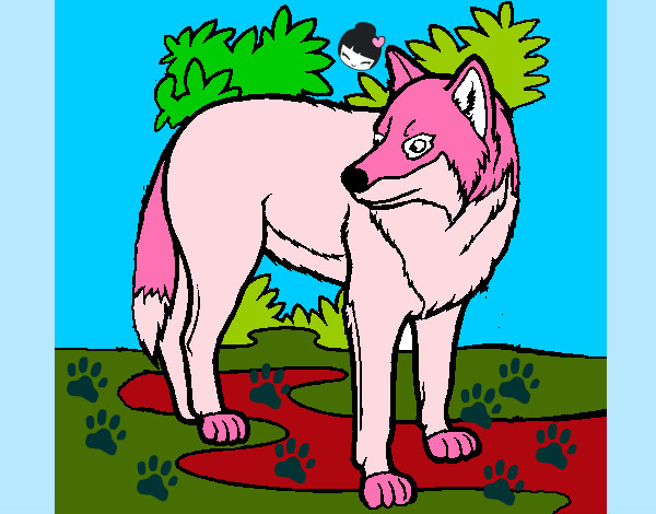 lobo rosa