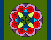 Desenho Mandala 13 pintado por andreiairf