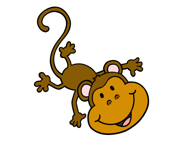 Desenho Macaco encantador pintado por ReiDavi
