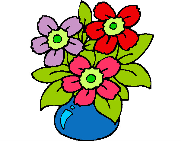 Desenho Jarro de flores pintado por desing1607