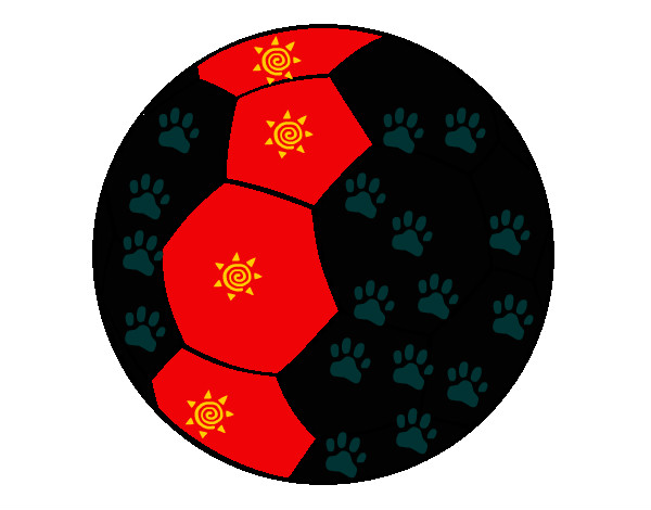 Desenho Bola de futebol II pintado por isakkk