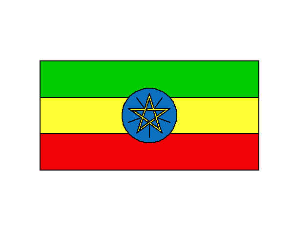 BANDEIRA DA ETIÓPIA