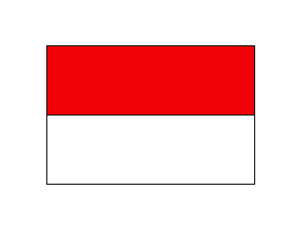 bandeira da indonésia