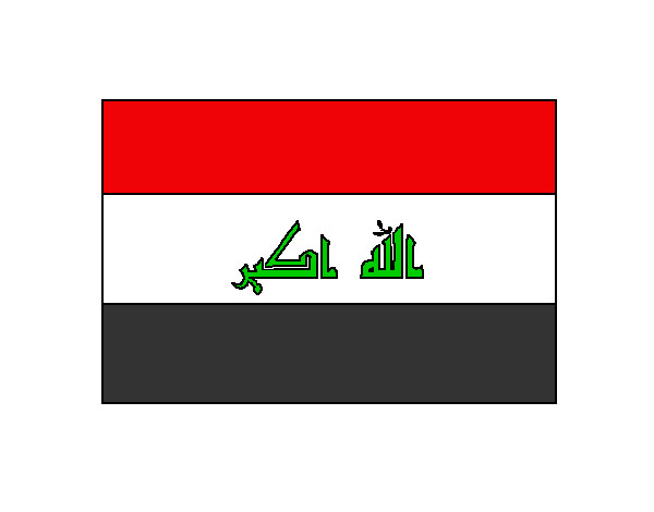 bandeira do iraque