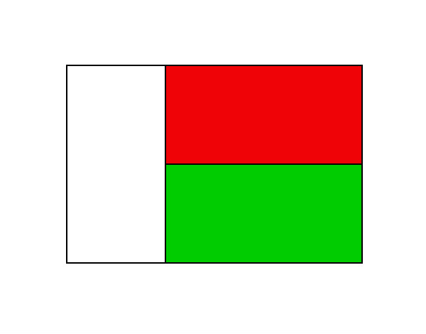 bandeira de madagáscar