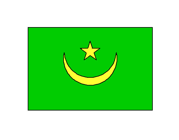 bandeira da mauritÂnia