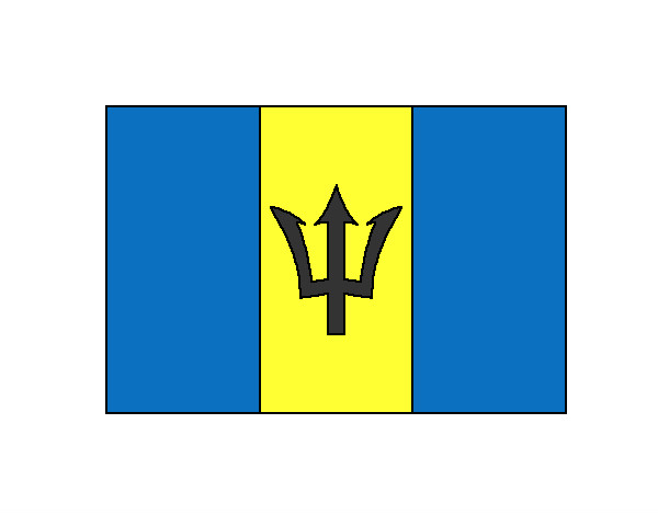 Desenho Barbados pintado por vito
