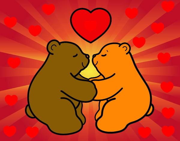 ursinhos apaixonados