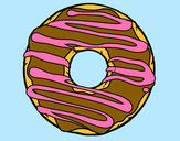 Desenho Donut pintado por goncalopp