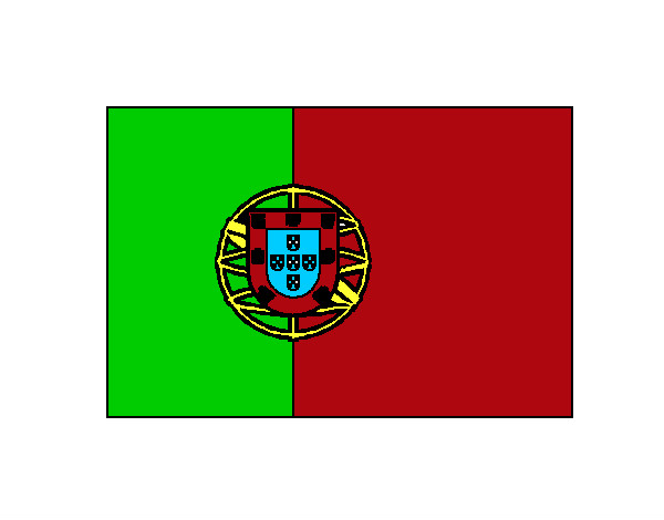 Desenho Portugal pintado por goncalopp