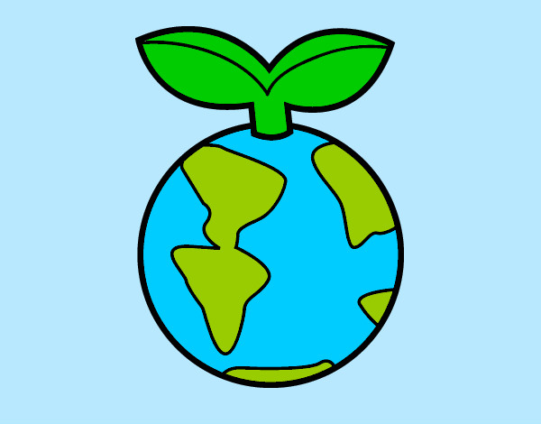 Desenho Planeta limpo pintado por Chrisklein