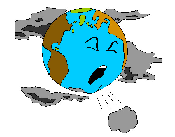 Desenho Terra doente pintado por Chrisklein