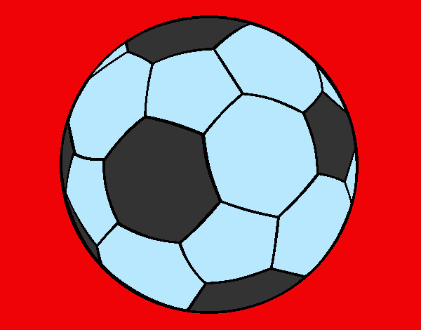 Desenho Bola de futebol II pintado por chaves