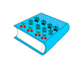 Desenho Livro pintado por gatodafe