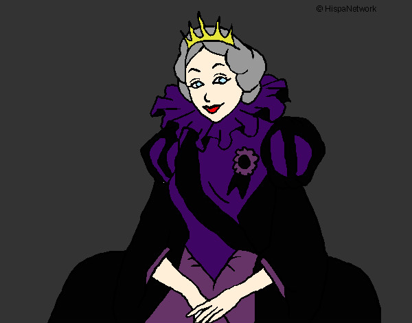 Desenho Princesa real pintado por Cristhin