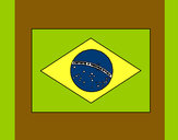 Desenho Brasil pintado por Tarsi